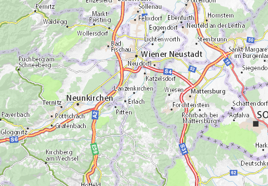 Mapas-Planos Lanzenkirchen