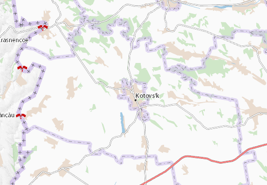 Karte Stadtplan Kotovs&#x27;k