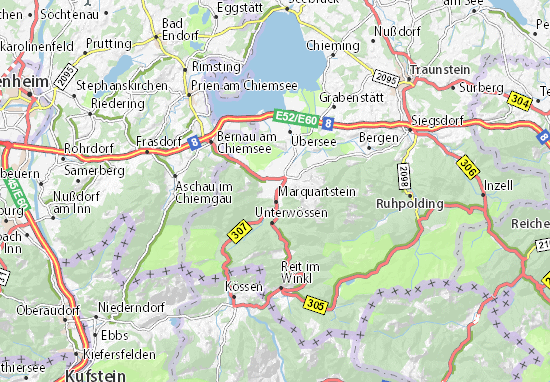 Karte Stadtplan Pettendorf