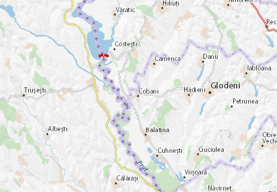 Mapa Cobani