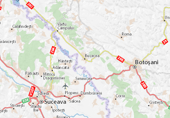 Bucecea Map