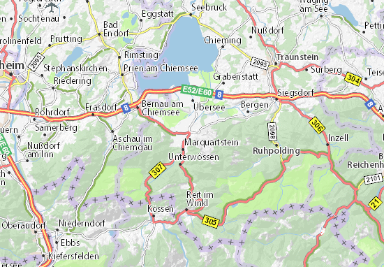 Carte-Plan Staudach-Egerndach