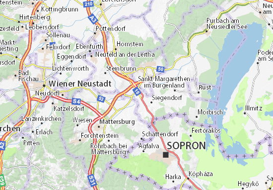 Wulkaprodersdorf Map