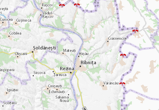 Hîrjău Map