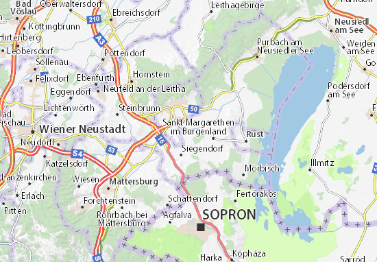 Trausdorf an der Wulka Map