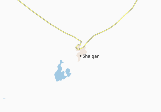 Karte Stadtplan Shalqar