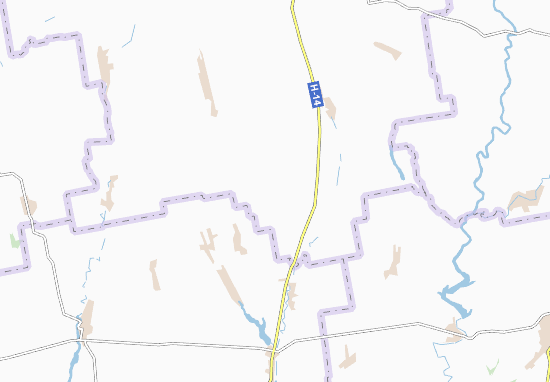 Kaart Plattegrond Kostomarivka
