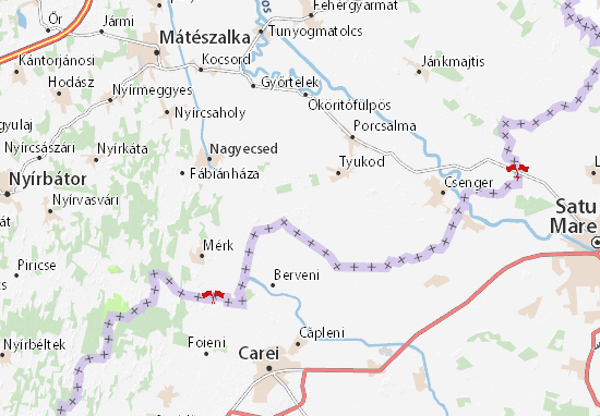 Mapa Szalmaváros