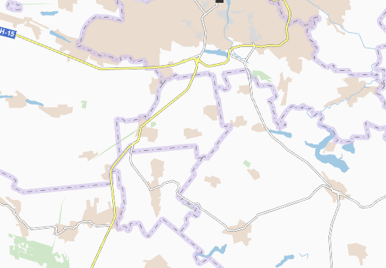 Mapa Lyubivka
