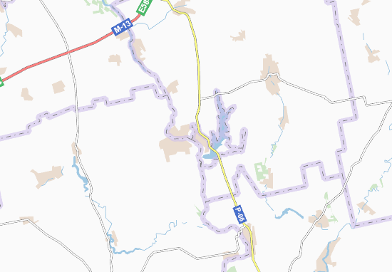Yuzhnoukrains&#x27;k Map