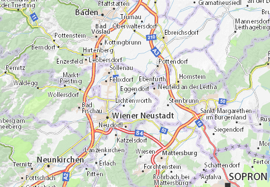 Karte Stadtplan Eggendorf