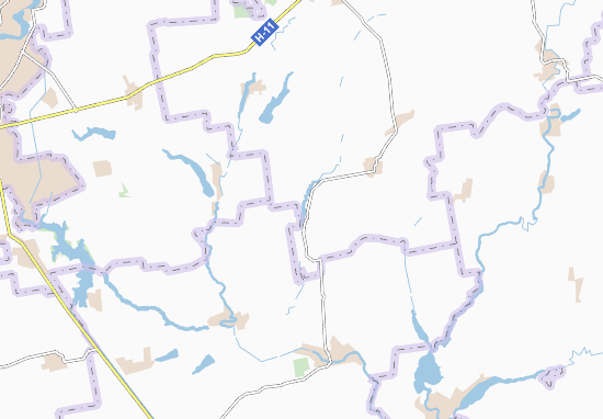 Karte Stadtplan Kalashnyky