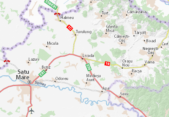 Karte Stadtplan Livada