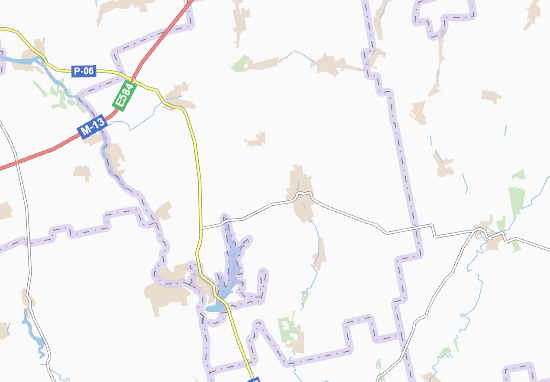 Karte Stadtplan Kavuny