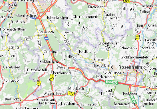 Karte Stadtplan Feldkirchen