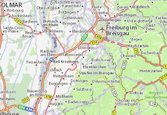 Mapas-Planos Pfaffenweiler
