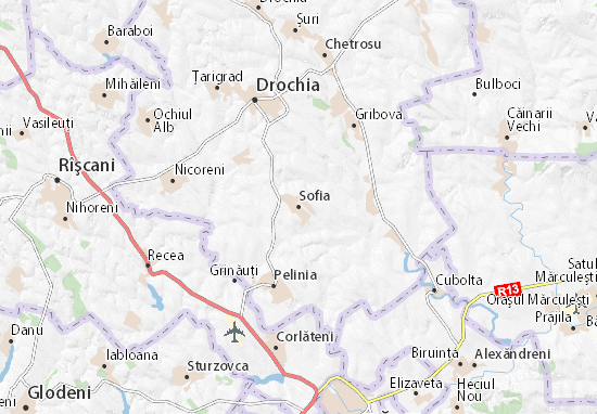 Kaart Plattegrond Sofia