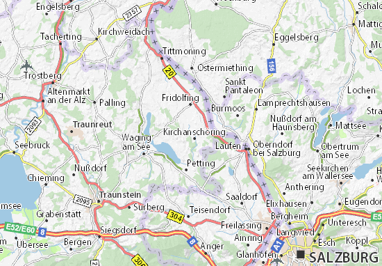 Karte Stadtplan Lackenbach