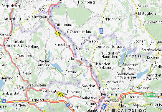 Sankt Georgen bei Salzburg Map