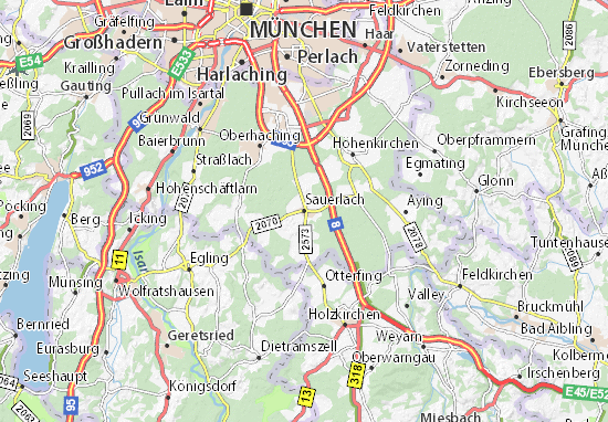 Sauerlach Map