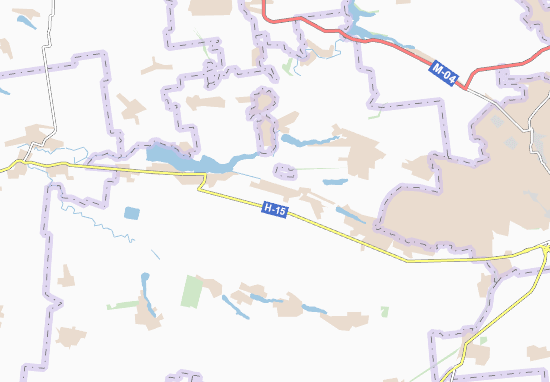 Karte Stadtplan Maksymil&#x27;yanivka