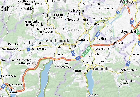 Unterregau Map