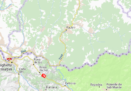 Kaart Plattegrond Kostylivka