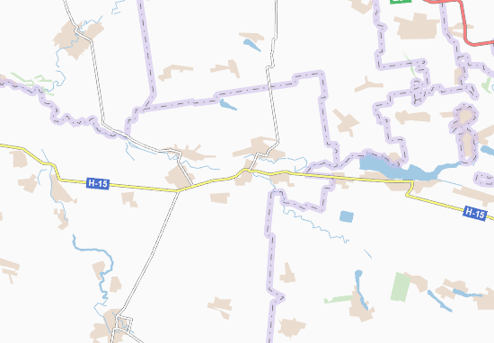 Karte Stadtplan Kostyantynopil&#x27;
