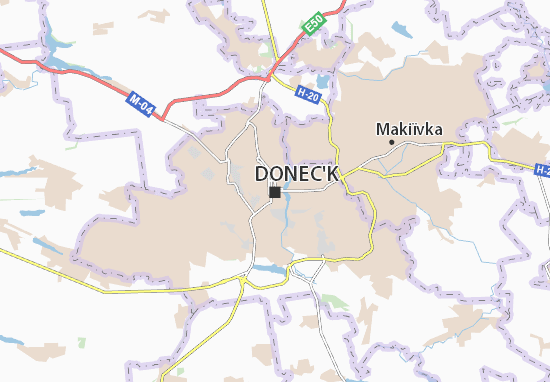 Donec&#x27;k Map