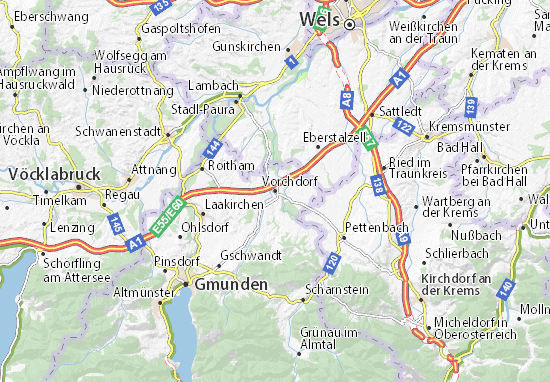 Mapas-Planos Vorchdorf