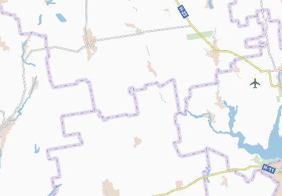 Mapa Kashyrivka