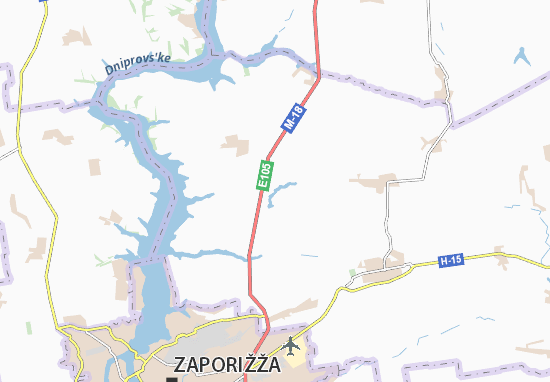 Karte Stadtplan Hnarovs&#x27;ke