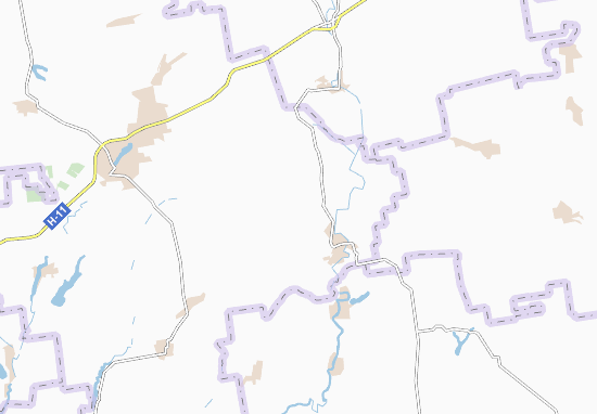 Karte Stadtplan Nazarivka