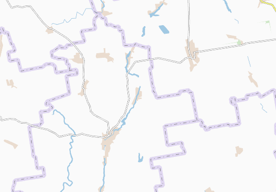 Karte Stadtplan Krynychuvatka