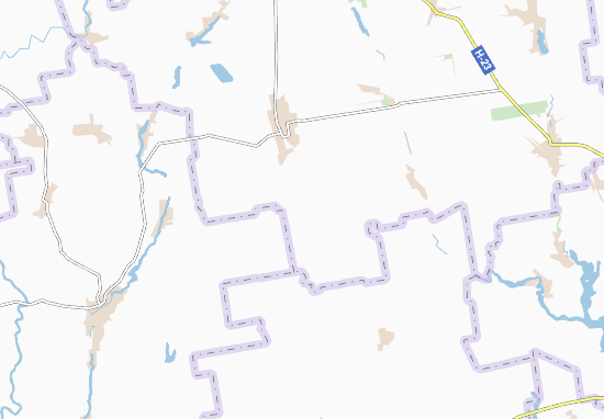 Karte Stadtplan Marfivka