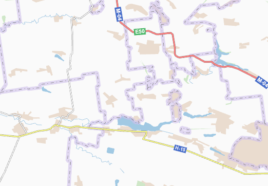Karte Stadtplan Voznesenka