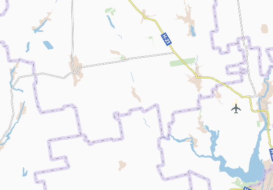 Novohryhorivka Druha Map
