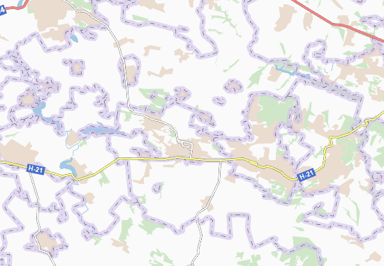 Kaart Plattegrond Viktoriya