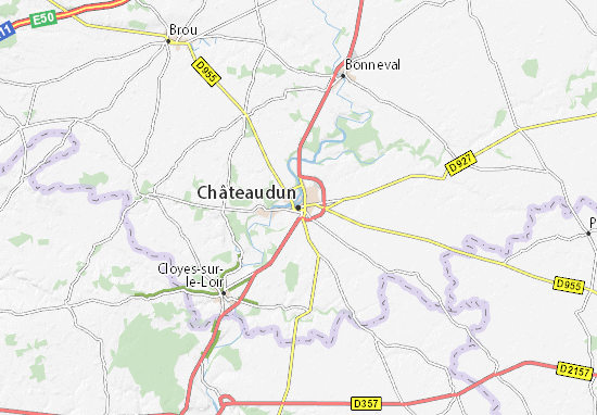 Carte-Plan Châteaudun