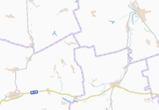 Kaart Plattegrond Novoivankivka