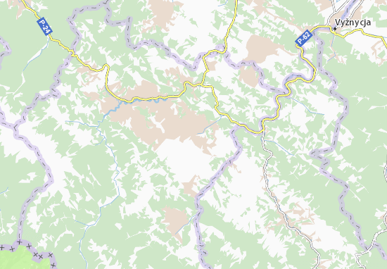 Kaart Plattegrond Krasnoillya
