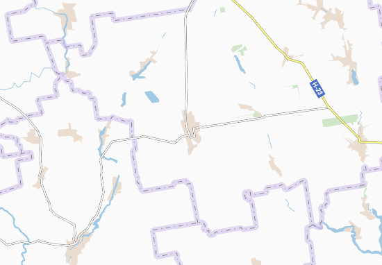 Karte Stadtplan Dolyns&#x27;ka