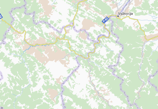 Karte Stadtplan Usteriky