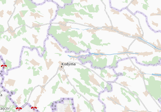 Karte Stadtplan Ivashkiv