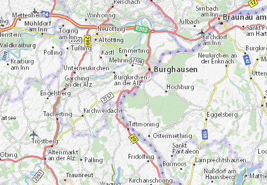 Karte Stadtplan Raitenhaslach