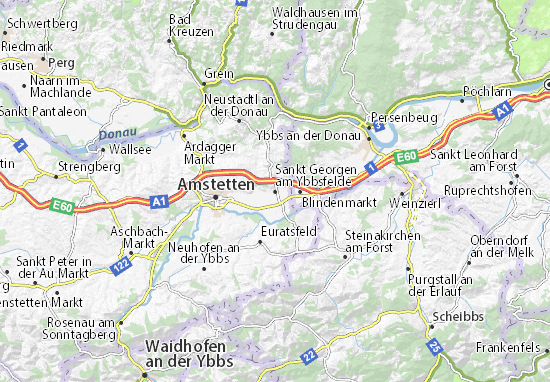 Mapas-Planos Sankt Georgen am Ybbsfelde