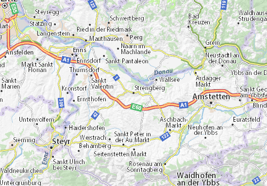 Strengberg Map