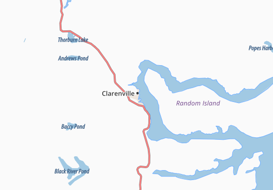 Clarenville Map