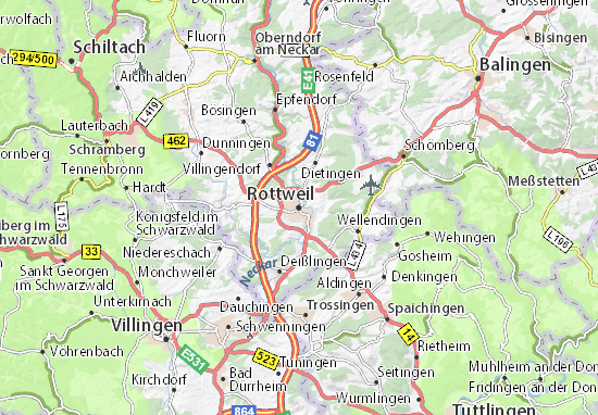 Rottweil Map
