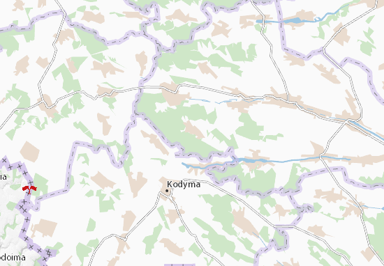 Kaart Plattegrond Brytavka